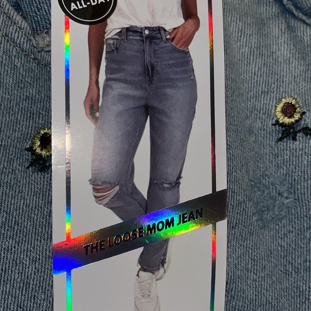 Mom Jean style/ Hi-waist loose mom Jean size 15/32 - Picture 7 of 8